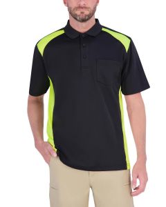 EMT Shirts | Propper Men's Midweight Short Sleeve Color Block Pocket Polo