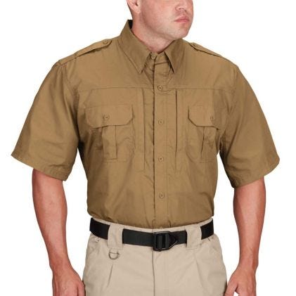 Men's Short Sleeve Tactical Shirt (Closeout)