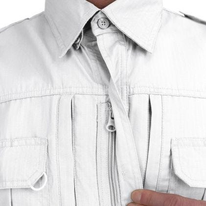 Propper® Men's Short Sleeve Tactical Shirt – Poplin White