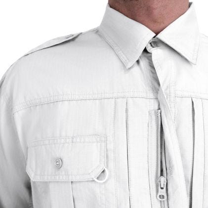 Propper® Men's Long Sleeve Tactical Shirt – Poplin White
