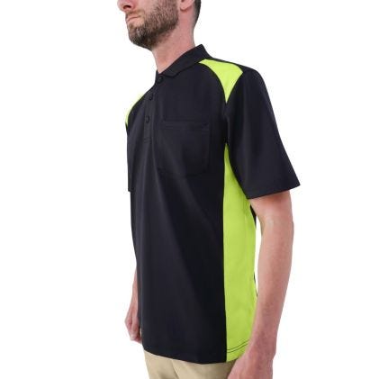Propper Men's Midweight Short Sleeve Color Block Pocket Polo