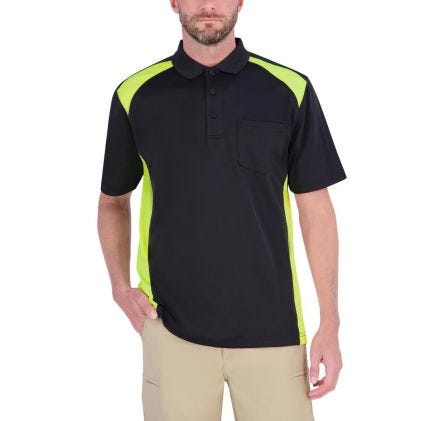 Propper Men's Midweight Short Sleeve Color Block Pocket Polo