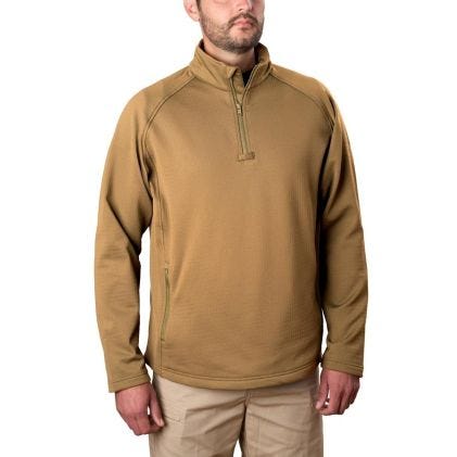 Propper Men's Quarter Zip Grid Fleece