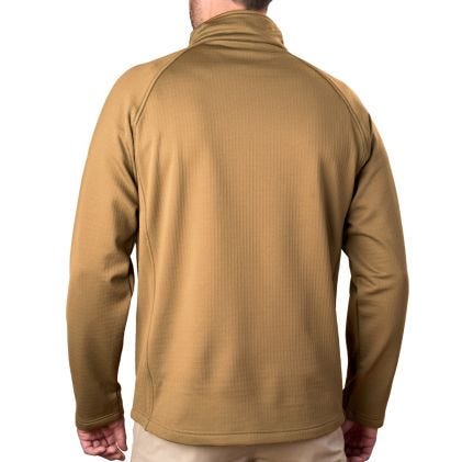 Propper Men's Quarter Zip Grid Fleece