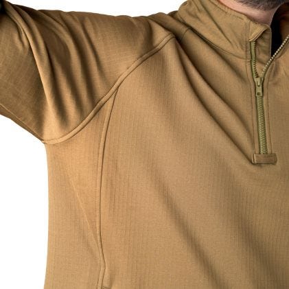 Propper Men's Quarter Zip Grid Fleece