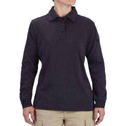 Propper® Women's Uniform Cotton Polo - Long Sleeve