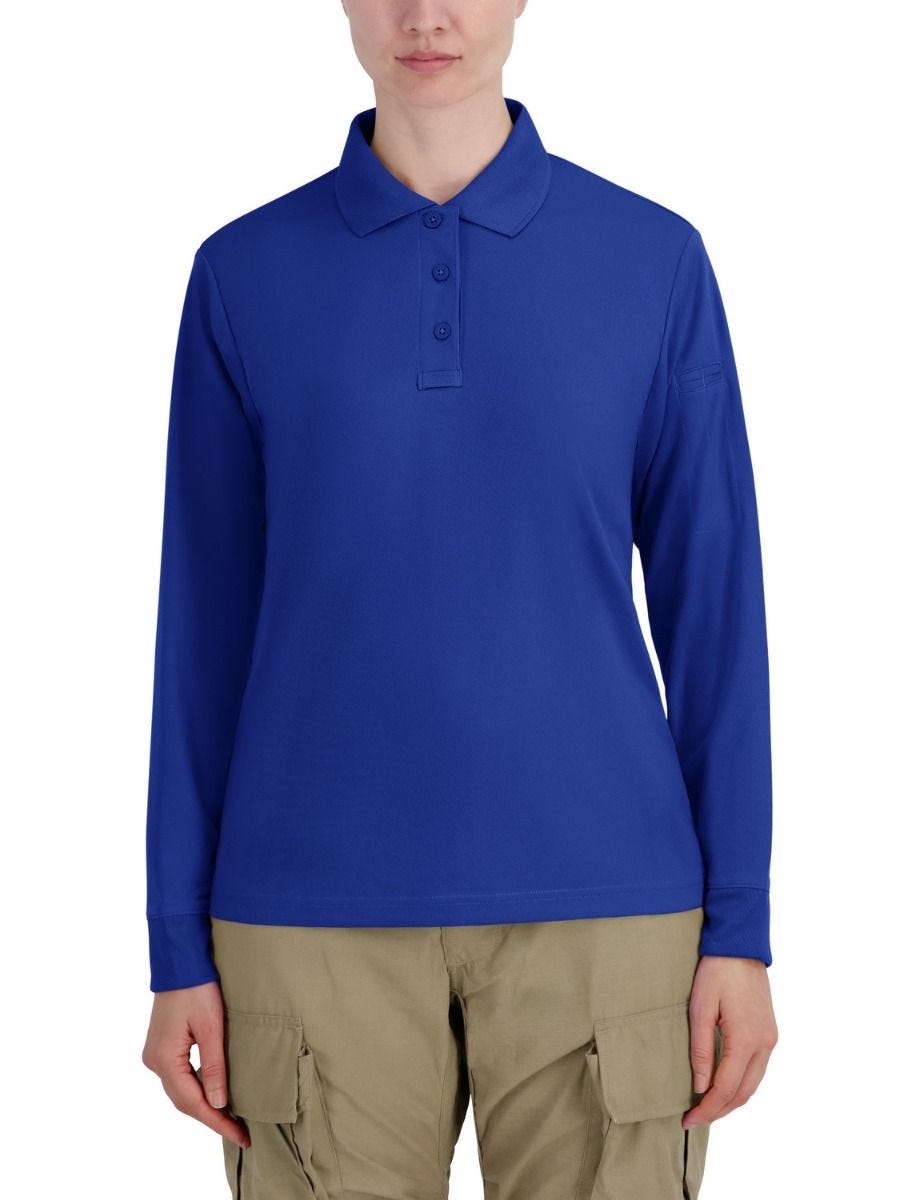 Women's Uniform Long Sleeve Polo