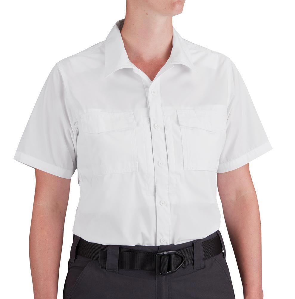 Propper® Women's RevTac Shirt - Poplin White (Closeout)