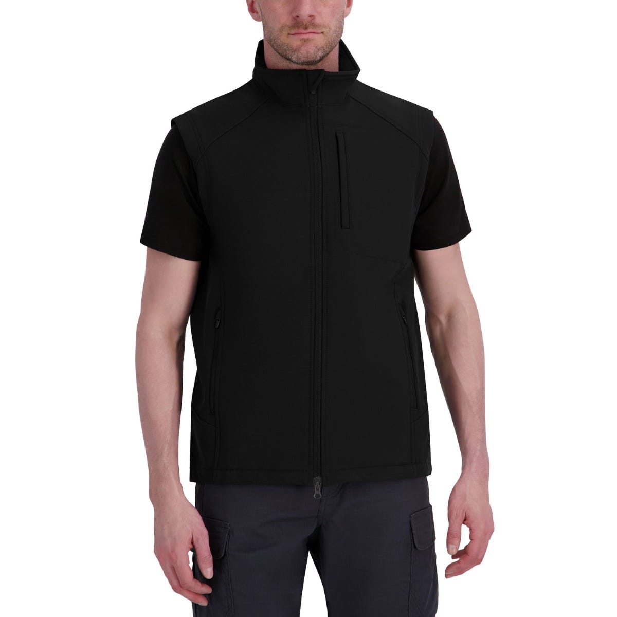 Propper LS1 Icon Softshell Vest Mens Black 2XL F54290X0012XL Jacket