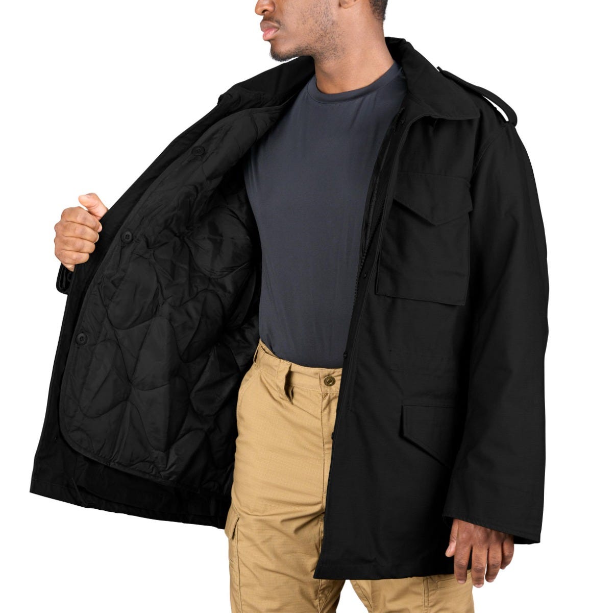 Propper® M65 Field Jacket – Military Spec, Quilted Liner, Water-Resistant - Picture 10 of 26
