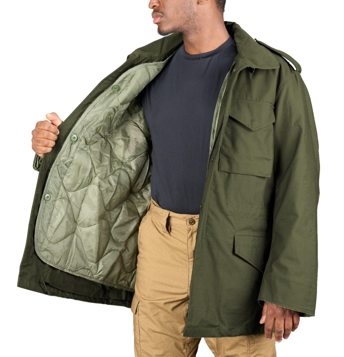 Propper® M65 Field Jacket – Military Spec, Quilted Liner, Water-Resistant - Picture 20 of 26
