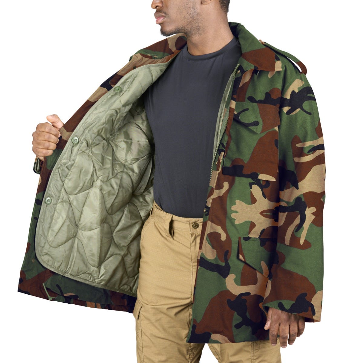 Propper® M65 Field Jacket – Military Spec, Quilted Liner, Water-Resistant - Picture 25 of 26