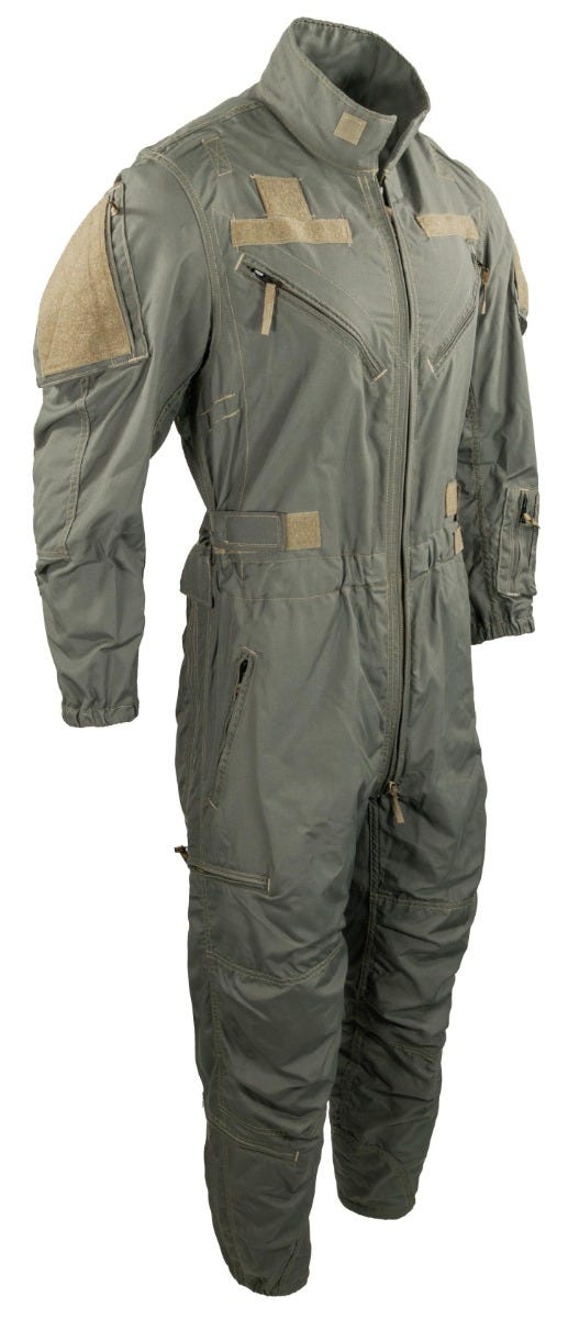 個人装備 COVERALLS COMBAT VEHICLE CREWMENS CLASS2 Coveralls- Combat Vehicle Crewmens - Unissued - MILITARY