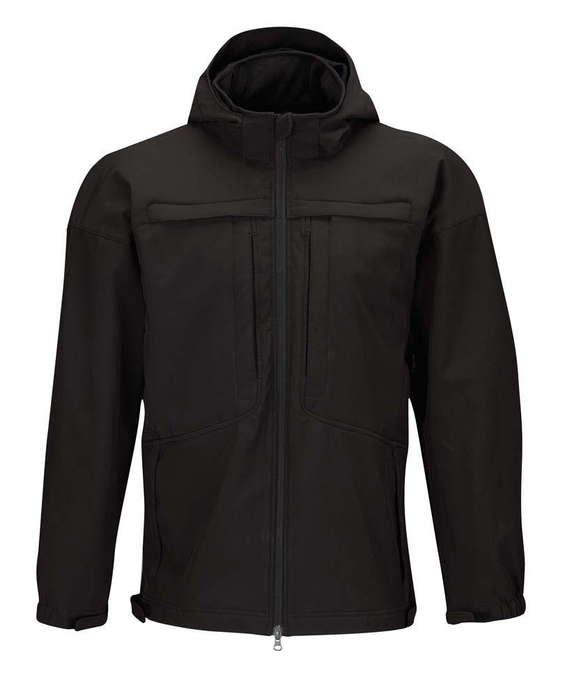 Propper® BA® Softshell Duty Jacket- Waterproof Fleece, Lined Removable Hood - Picture 7 of 8