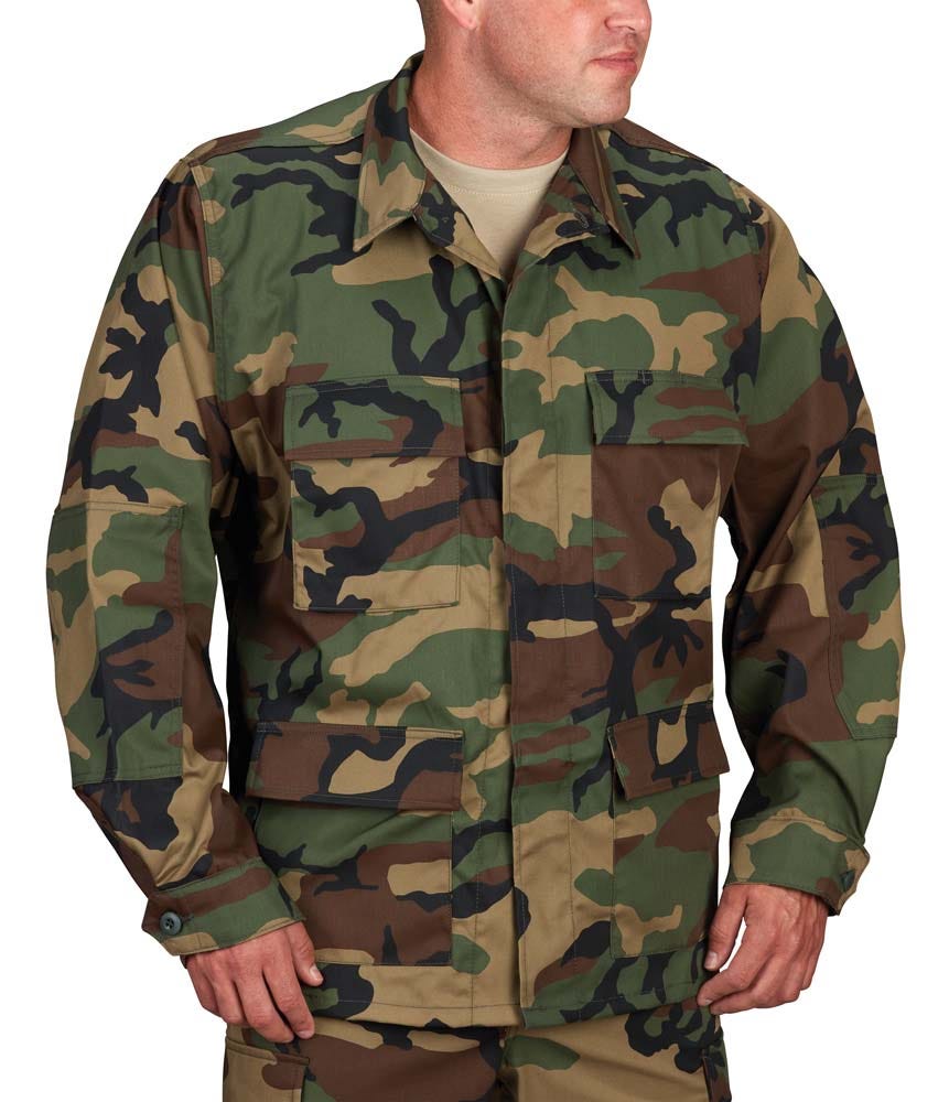 Propper® BDU Coat- 60/40 Twill Military Combat Jacket– MIL-SPEC Tactical Uniform - Picture 7 of 7