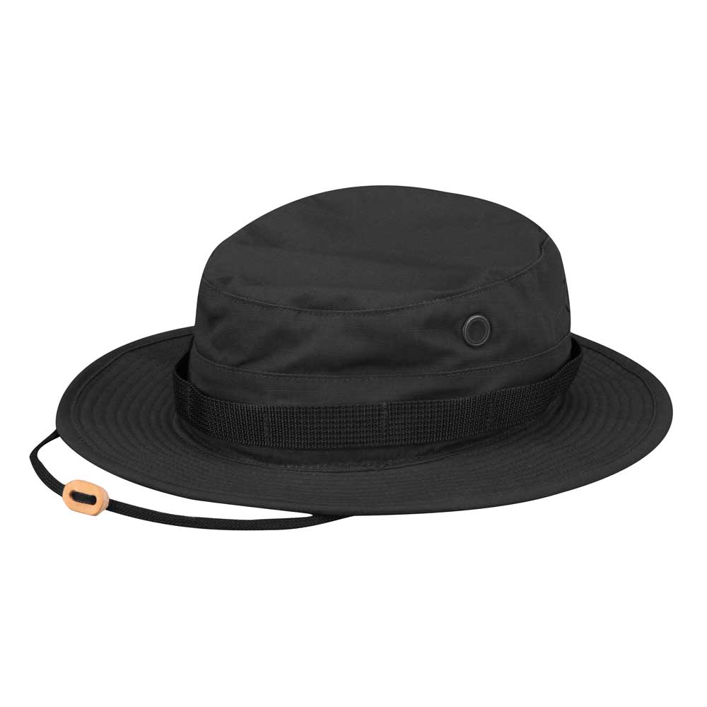 Propper® Boonie Hat 100% Cotton Ripstop– Wide Brim & Chin Strap Military Hat - Picture 8 of 12