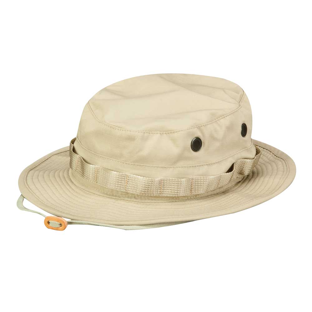 Propper® Boonie Hat 100% Cotton Ripstop– Wide Brim & Chin Strap Military Hat - Picture 10 of 12