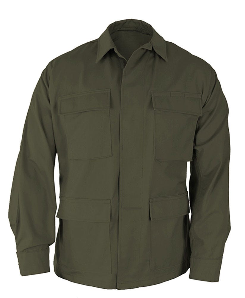 Propper® BDU Coat– Ripstop, 4 Cargo Pockets Military Jacket, Tactical Uniform - Picture 15 of 17