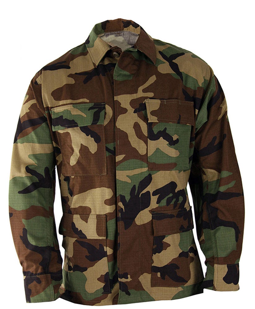 Propper® BDU Coat– Ripstop, 4 Cargo Pockets Military Jacket, Tactical Uniform - Picture 16 of 17