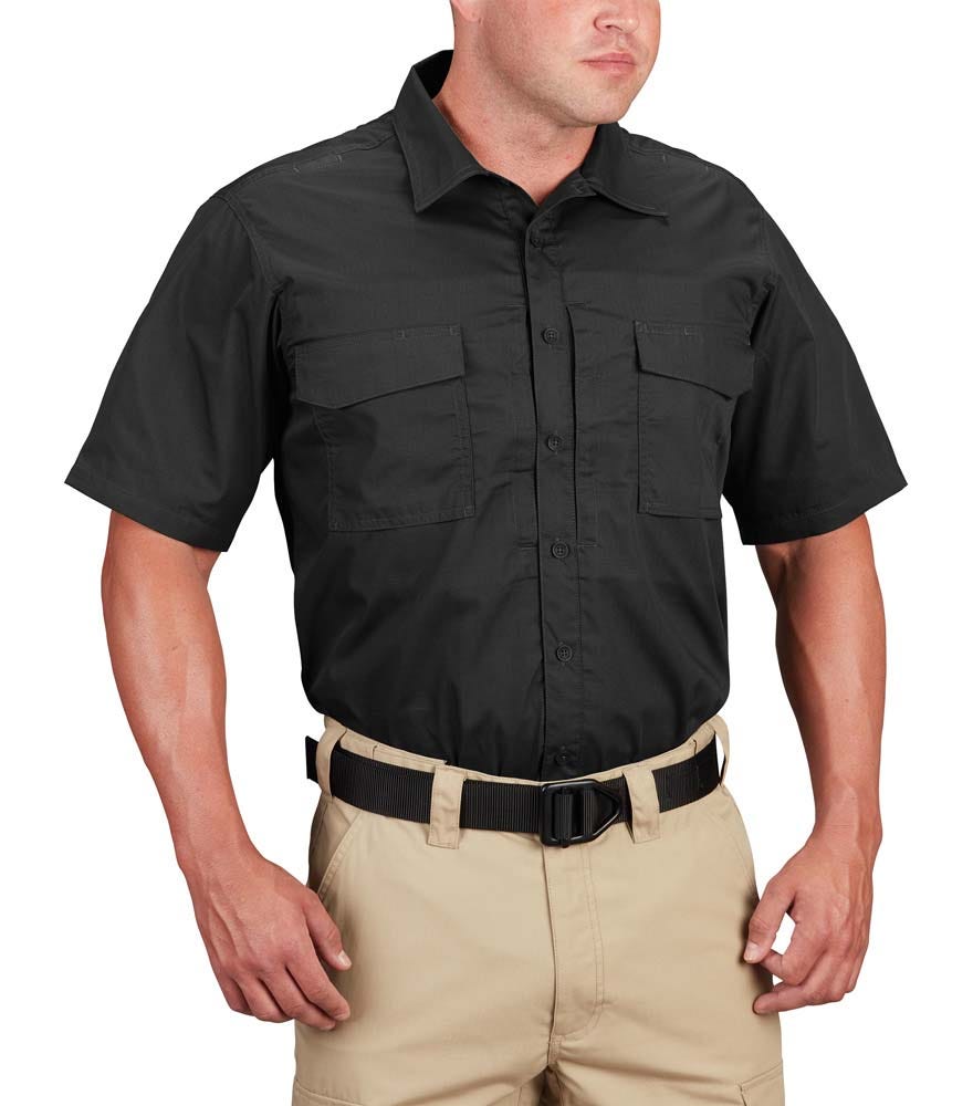 Propper® Men’s RevTac Tactical Short Sleeve Ripstop Shirt– Teflon Coated - Picture 7 of 11