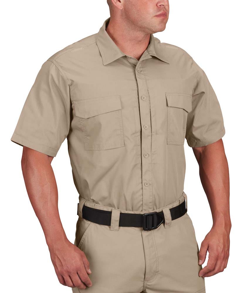 Propper® Men’s RevTac Tactical Short Sleeve Ripstop Shirt– Teflon Coated - Picture 8 of 11
