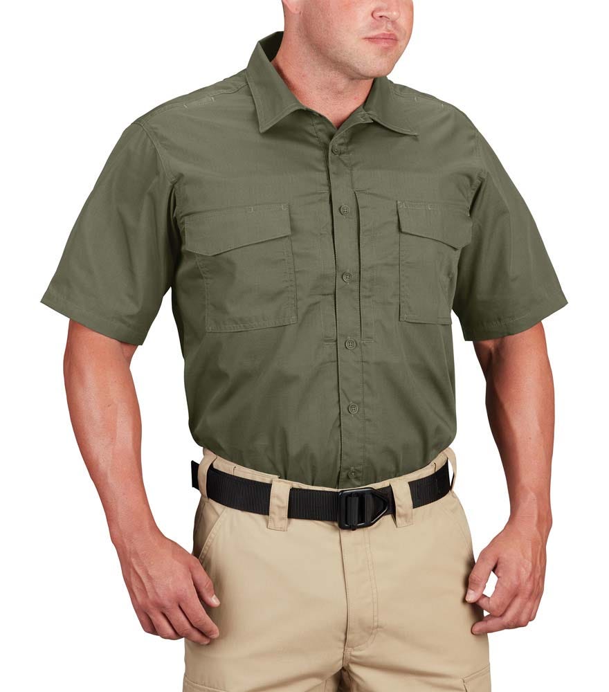 Propper® Men’s RevTac Tactical Short Sleeve Ripstop Shirt– Teflon Coated - Picture 10 of 11