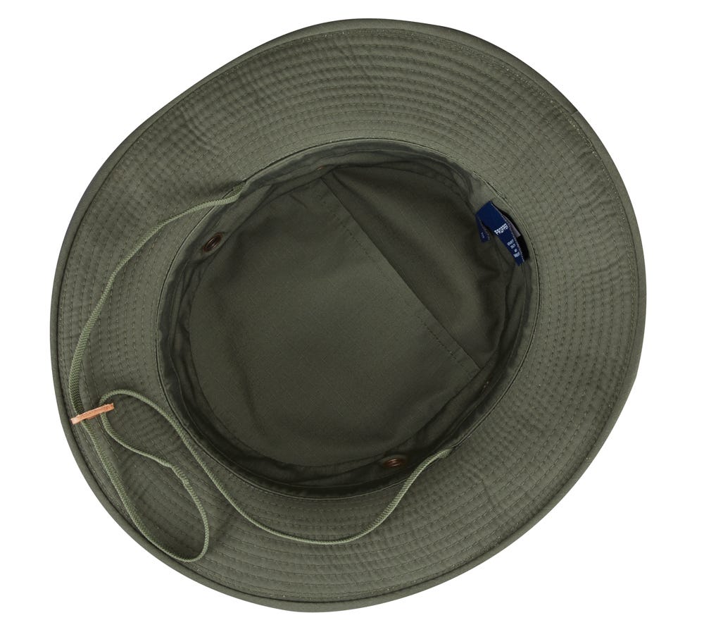 Propper® Tactical Boonie Hat 6.4oz Ripstop Fabric, Teflon, Adjustable Chin Strap - Picture 12 of 12