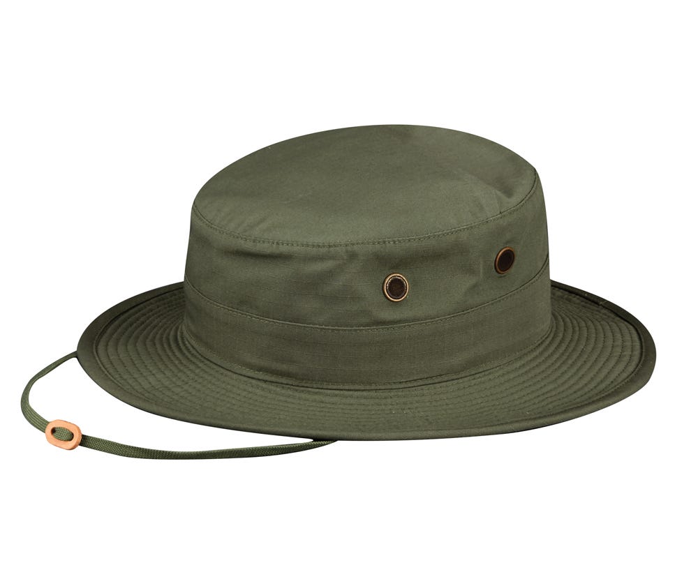 Propper® Tactical Boonie Hat 6.4oz Ripstop Fabric, Teflon, Adjustable Chin Strap - Picture 11 of 12
