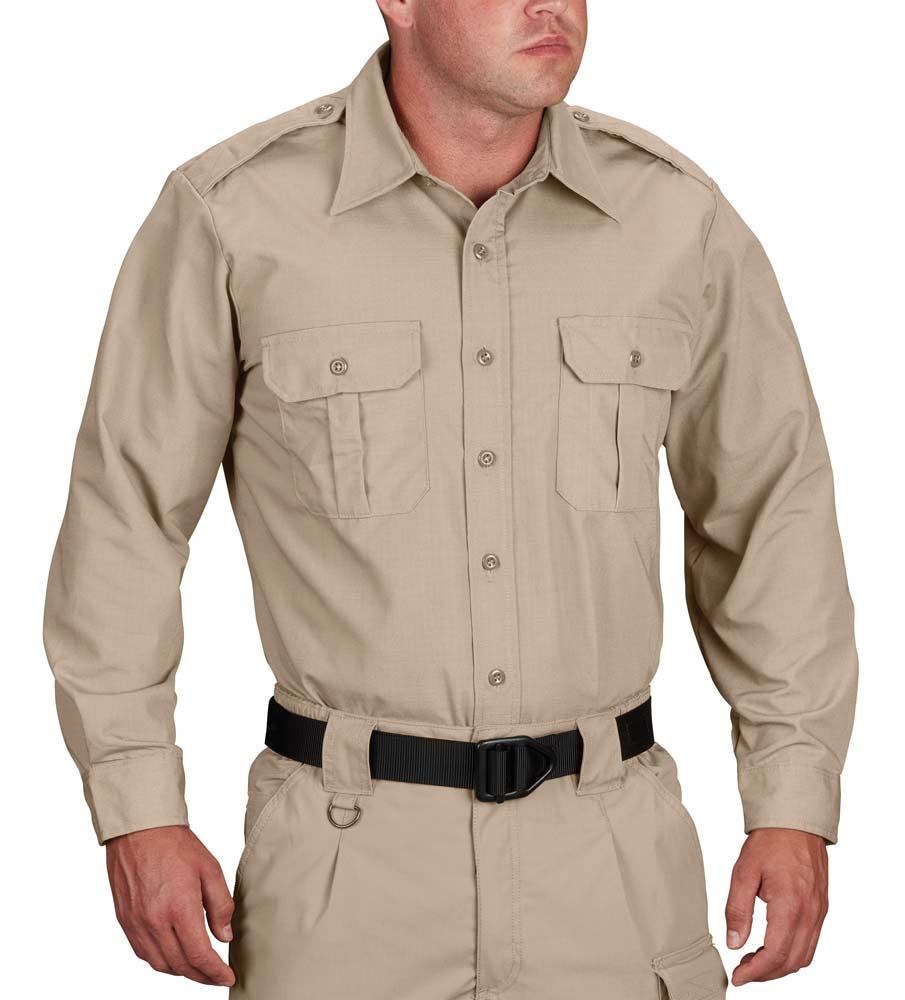 Propper® Men's Tactical Dress Shirt – Long Sleeve, Workwear for Men - Picture 11 of 13