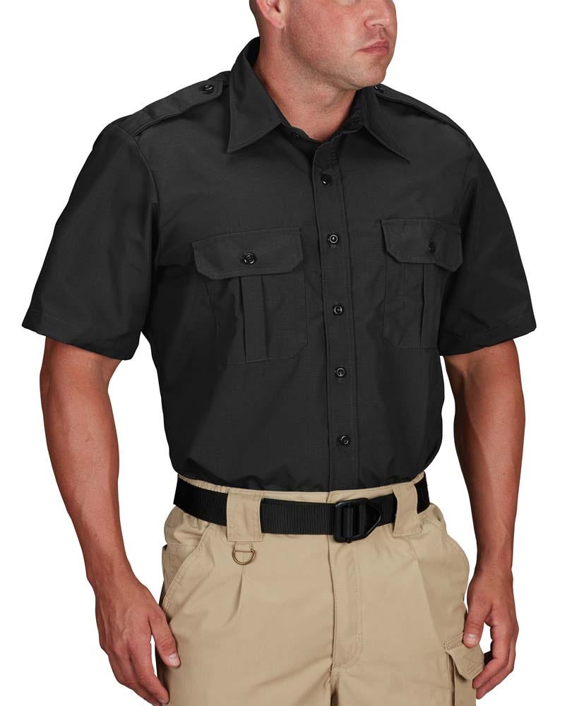 Propper® Men's Tactical Dress Shirt, Short Sleeve, Ripstop Duty Work Uniform - Picture 7 of 14