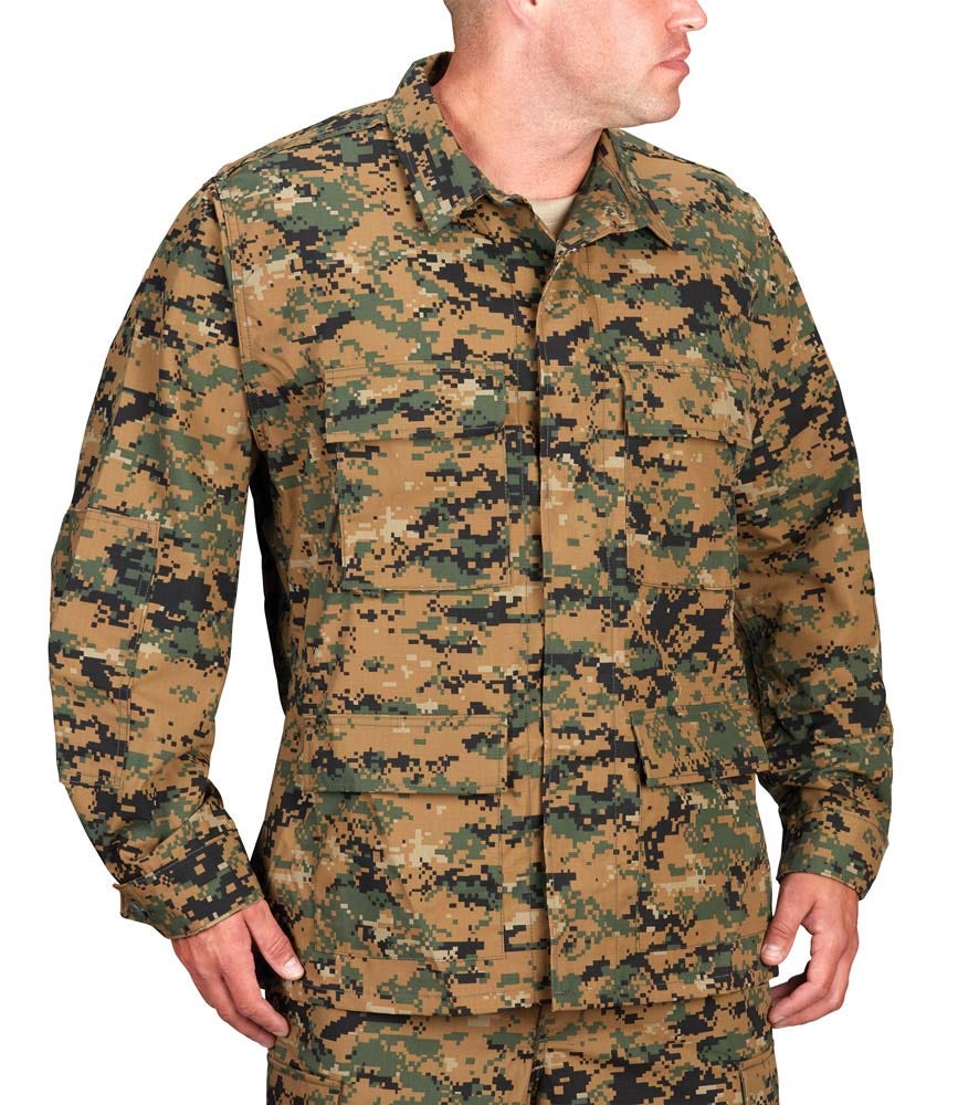 Propper® BDU Coat– Ripstop, 4 Cargo Pockets Military Jacket, Tactical Uniform - Picture 17 of 17