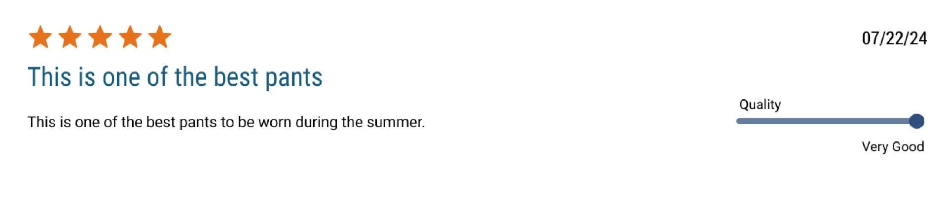 Summerweight tactical Pants