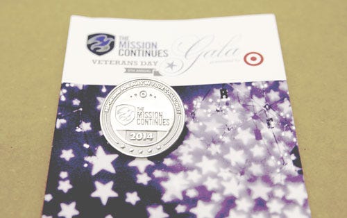 The Mission Continues Challenge Coin